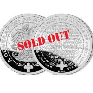 Heroes of 2020 One Kilo Medal - SOLD OUT