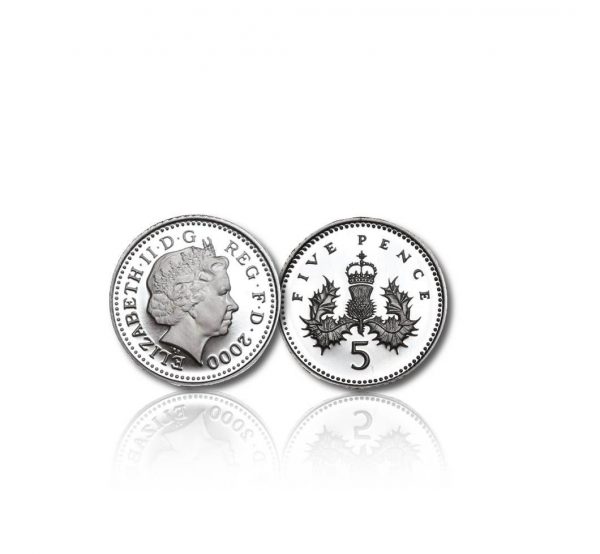 The Old Definitive Silver Five Pence
