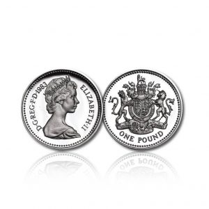 The Old Definitive Silver One Pound