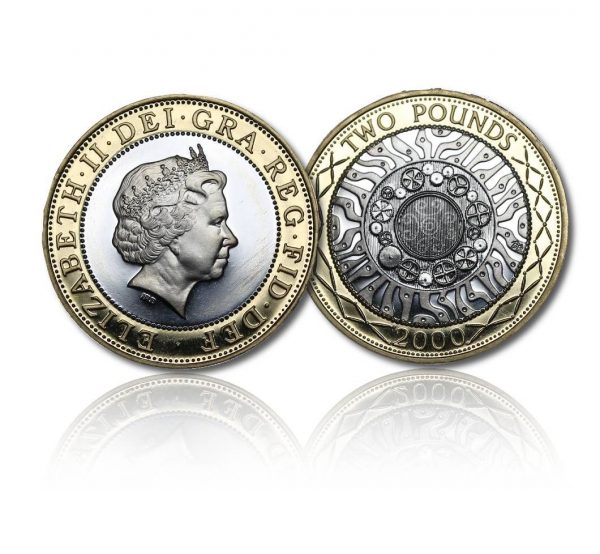 The Old Definitive Silver Two Pound