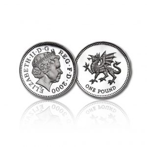 Welsh Dragon Silver Pound