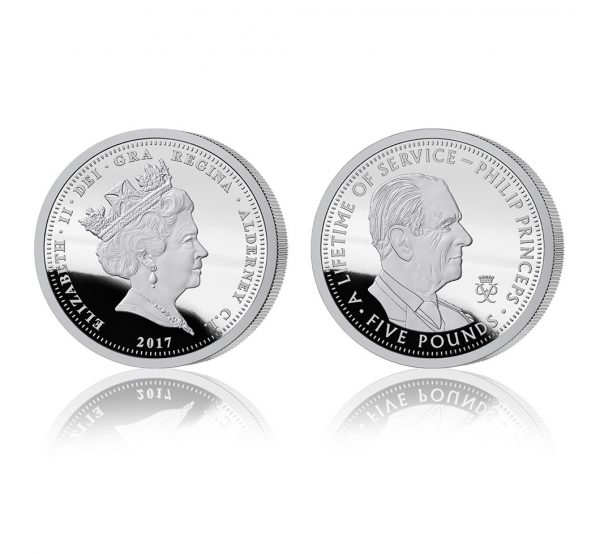 Prince Philip - A Lifetime of Service Silver Proof Five Pound