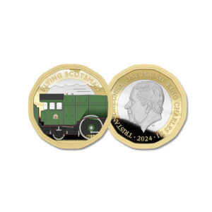 The 2024 Centenary of Flying Scotsman 4472 Silver One Pound Coin