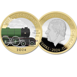 The 2024 Centenary of Flying Scotsman 4472 Silver Two Pounds