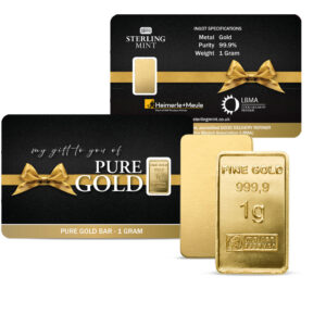 My Gift to You of Pure Gold 1g Gold Ingot