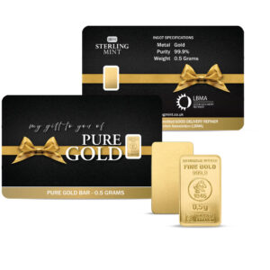 My Gift to You of Pure Gold 0.5g Gold Ingot